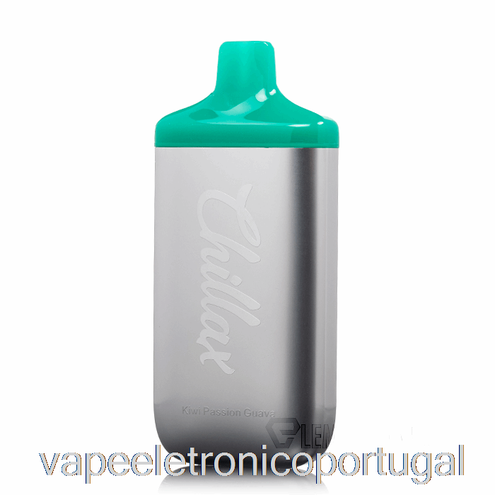 Vape Eletrônico Chillax 9000 Descartável Kiwi Paixão Goiaba